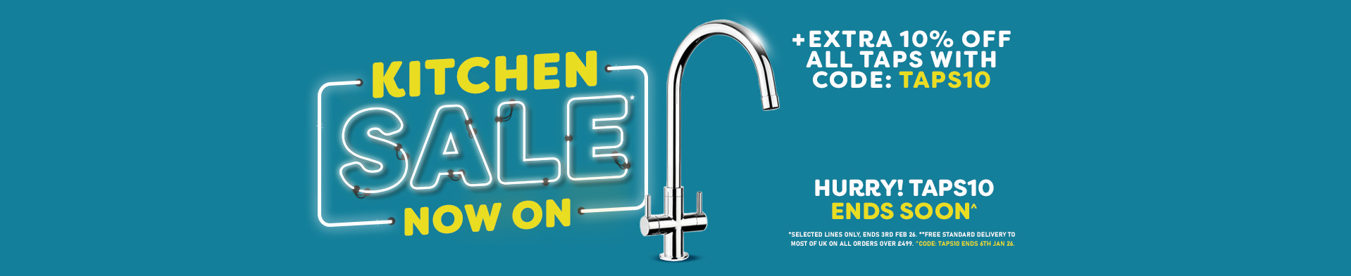 Kitchen January Sale  - Free Del