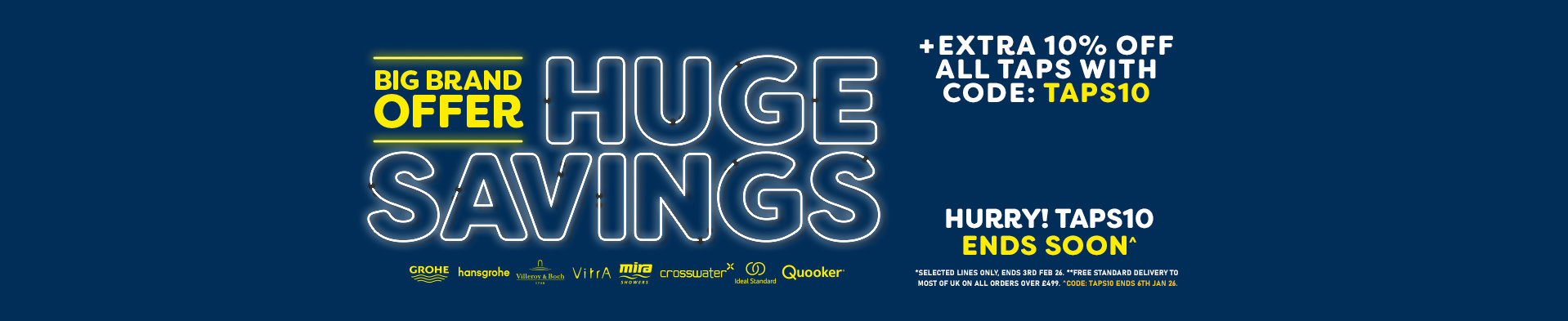 Big Brand Offer Sale - Free Del