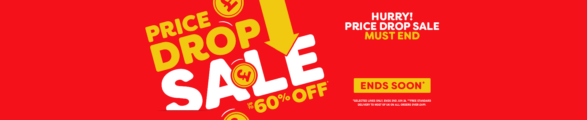 May Price Drop - Free Del
