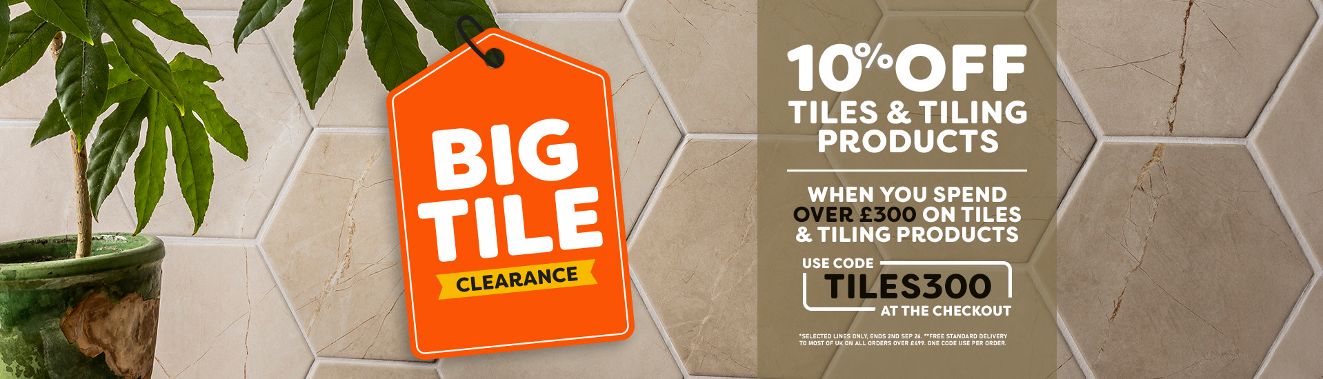 August Tile Sale - Free Deliv