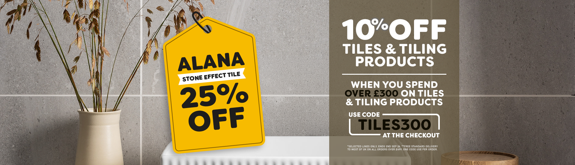 Alana Tiles Sale - Free Deliv