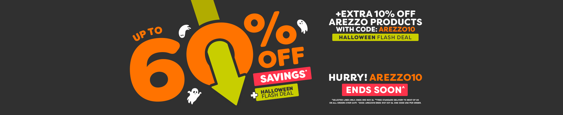 October Savings - AREZZO10