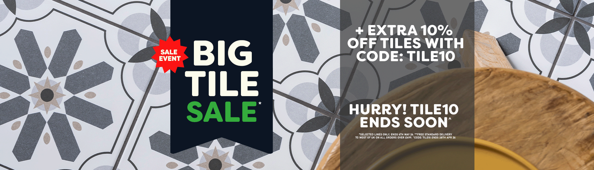 Big Tile Sale Event