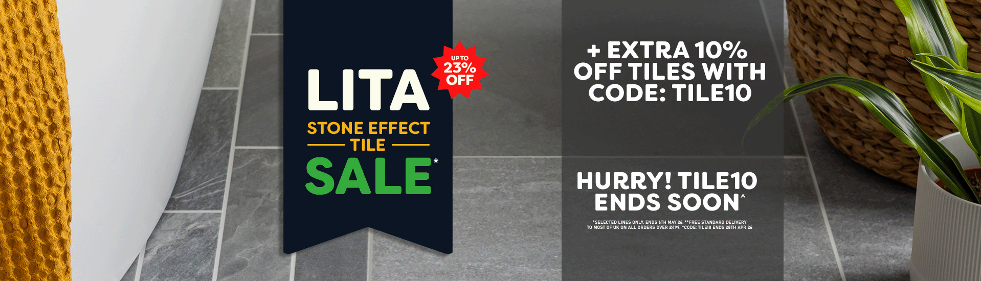 Lita Stone Effect Tile Sale