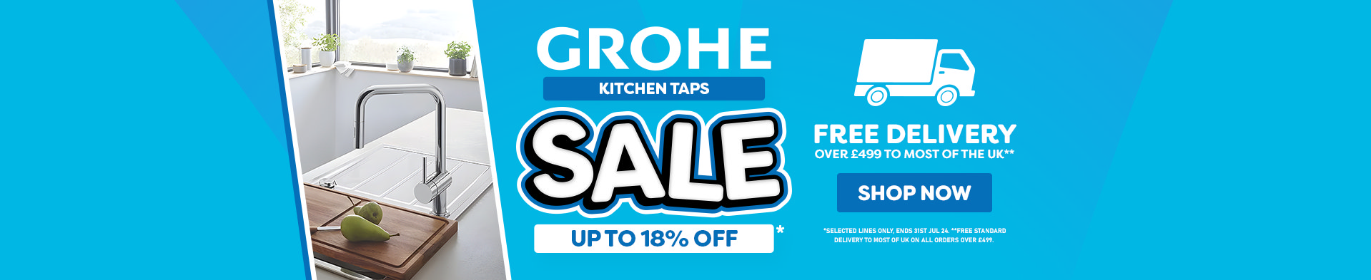Grohe Tap Sale - Free Delivery