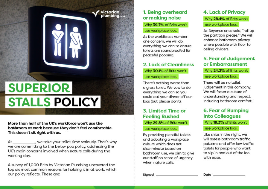 workplace superior stall policy