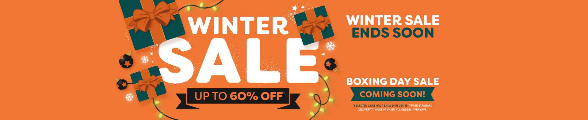Winter Sale - Free Del