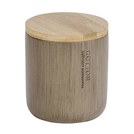 Wenko Palo Taupe Polyresin / Bamboo Universal Box