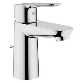 Grohe BauEdge Mono Basin Mixer with Pop-up Waste - 23356000