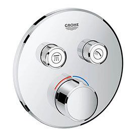 Grohe SmartControl Round 2 Outlet Concealed Mixer Trim - 29145000
