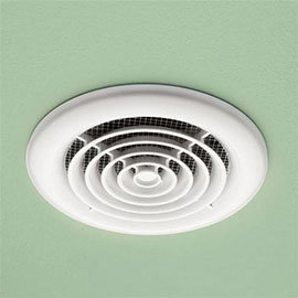 HIB Hush Wall Mounted Bathroom Fan with 