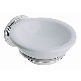 Heritage - Clifton Soap Dish &amp; Holder - Chrome - ACC04