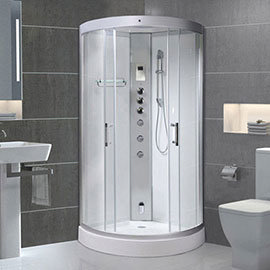 Insignia Steam Shower Cabin | Available At Victorian Plumbing.co.uk