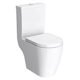 Bianco Close Coupled Modern Toilet + Soft Close Seat