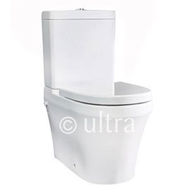 Ultra Priory BTW Close-Coupled Toilet with Soft-Close Seat