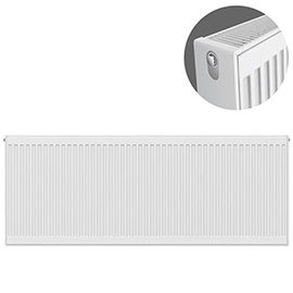Type 22 H600 x W1600mm Compact Double Convector Radiator - D616K
