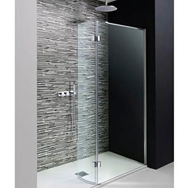 Crosswater - Design View Walk In Easy Access Shower Enclosure - 2 Size Options