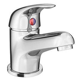 Modern Single Lever Basin Tap with Waste - Chrome - DTY305