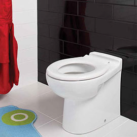 RAK - Junior Back to Wall WC Pan with Ring Seat