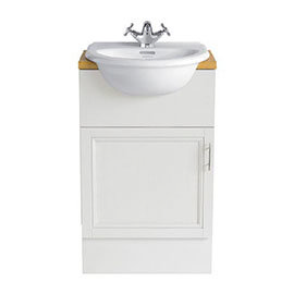 Heritage - Caversham 500mm Vanity Unit with Pewter Handle - Various Colour Options