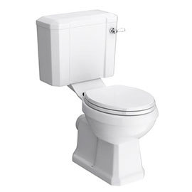 Keswick Traditional Close Coupled Toilet + Soft Close Seat