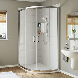 Offset Quadrant Shower Enclosures | Victorian Plumbing