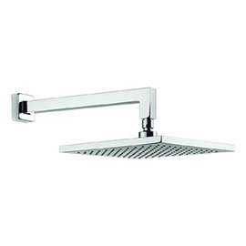 Crosswater - Planet 250mm Square Fixed Head &amp; Wall Mounted Arm - MBPSWF25