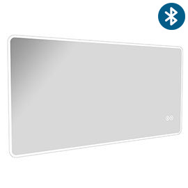 Vision 600 x 1200mm LED Illuminated Bluetooth Mirror inc. Touch Sensor + Anti-Fog