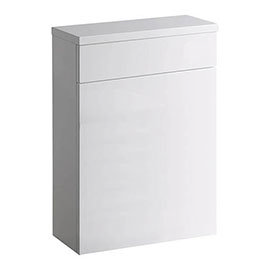 Roper Rhodes 570mm Back To Wall WC Unit &amp; Worktop - Gloss White - RRBTWFLT.W