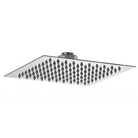 Asquiths 200mm Slim Square Fixed Shower Head - SHZ5146