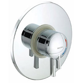 Bristan - Stratus Thermostatic Dual Control Concealed Shower Valve with Chrome Levers - STR-TS1875-CDC-C