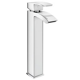 Summit High Rise Mono Basin Mixer with Waste - Chrome