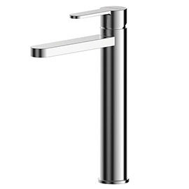 Asquiths Sanctity Tall Mono Basin Mixer With Push-Button Waste - TAA5109