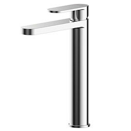 Asquiths Solitude Tall Mono Basin Mixer With Push-Button Waste - TAB5109
