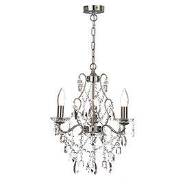 Marquis by Waterford Annalee 3 Light Chandelier Bathroom Ceiling Light