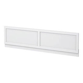 Chatsworth White 1500 Traditional Front Bath Panel
