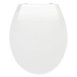 Wenko Kos Soft Close Toilet Seat - White