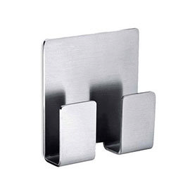 Zack Appeso Double Towel Hook - Stainless Steel - 40135