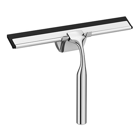 chrome squeegee for shower screens and enclosures