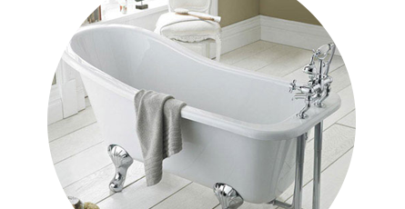 Slipper Baths | Single Ended Roll Top Baths | Victorian Plumbing