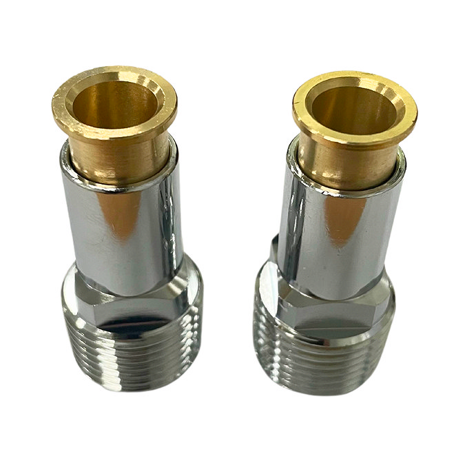 1/2" Compression Shut-Off Valves Chrome