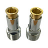 1/2" Compression Shut-Off Valves Chrome