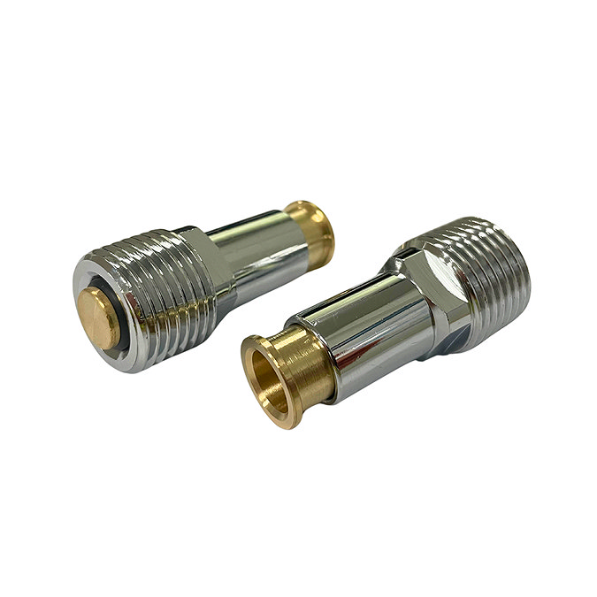 1/2" Compression Shut-Off Valves Chrome