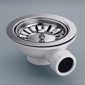 1.5" Basket Strainer Sink Waste - Stainless Steel - 82075175 Medium Image