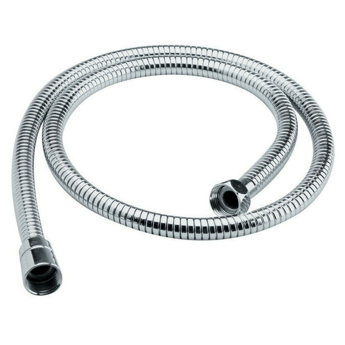 Nuie 1.75m Shower Flex Hose - Chrome - A393 Large Image