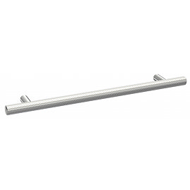 1 x Arezzo Industrial Style Round 'T' Bar Chrome Handle (192mm Centres) Large Image