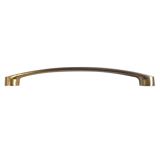 1 x Brooklyn Brushed Brass Additional Bar Handle - L210mm (196mm Centres)  Profile Large Image