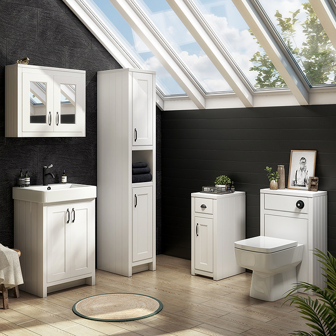 1 x Chatsworth Matt Black Additional Handle Profile Large Image