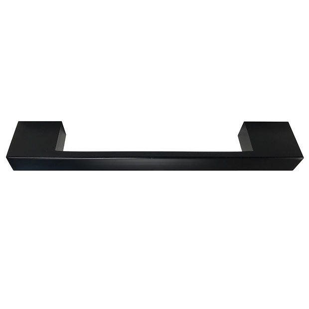 1 x Modern D Type Matt Black Additional Handle - L150mm (128mm Centres)  Profile Large Image