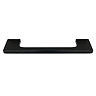 1 x Slim-Line D Matt Black Additional Handle - L150mm (128mm Centres)  Feature Large Image
